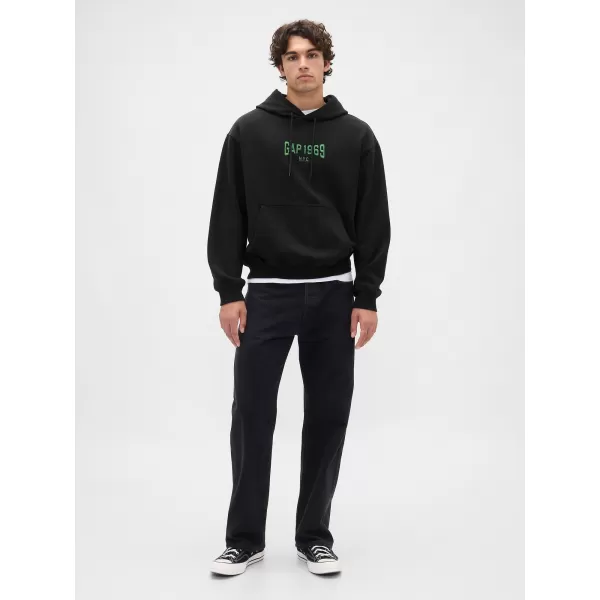  Moški pulover GAP LOGO PULLOVER HOODIE 821291-03 NOČ BREZ MESECA 