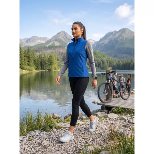  Ženski softshell telovnik ALTISPORT NoPrint NP/ALW965 KRALJEVSKO MODRA 
