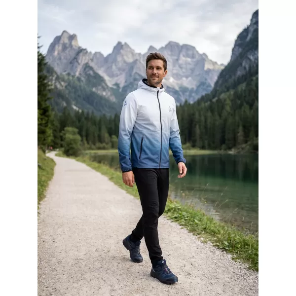  Moška vrhunska softshell jakna ALTISPORT VOJ/ALM126JACK01 MORNARSKO MODRA/BELA 