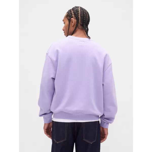  Moški pulover GAP LOGO SWEATSHIRT 821273-07 ORHIDEJA 