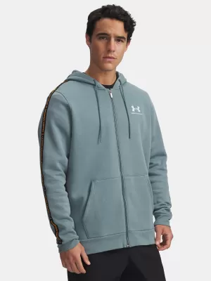 Moški pulover UNDER ARMOUR UA ICON FLEECE FZ TAPING 1390298-587 MODRA