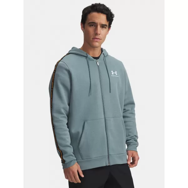  Moški pulover UNDER ARMOUR UA ICON FLEECE FZ TAPING 1390298-587 MODRA 