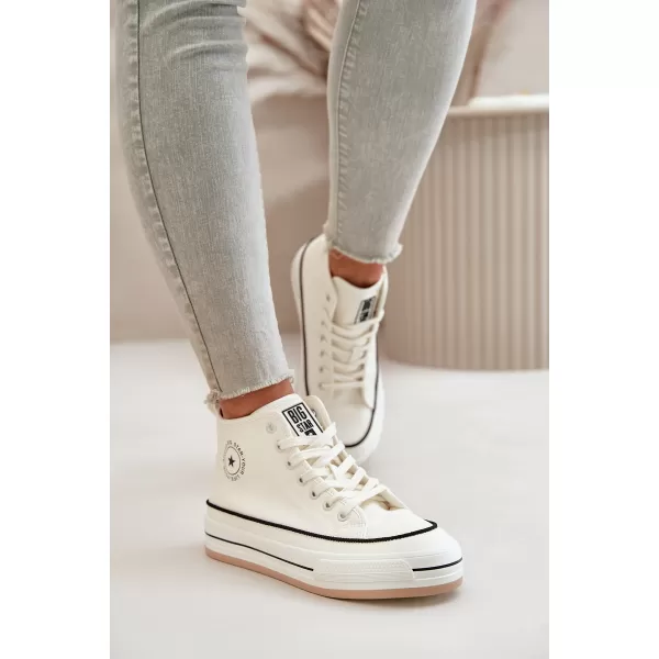  Ženske superge BIG STAR OO274061 WHITE Big Star Shoes 