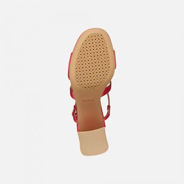  Ženske sandale GEOX NEW ERAKLIA 80 T01 G012895 RDEČA 