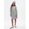 Otroška oblačila GAP LOGO DRESS 793146-01 SVETLO HEATHER SIVA