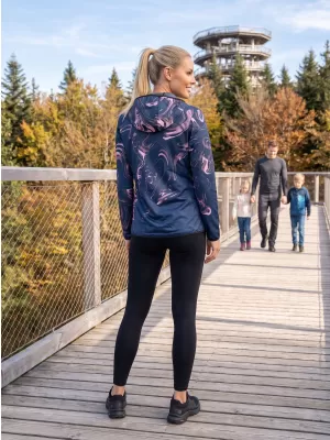 Ženska vrhunska softshell jakna ALTISPORT VOJ/ALW064JACK01 MODRO ROZA