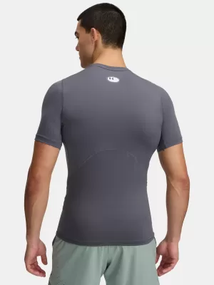 Moška majica s kratkimi rokavi UNDER ARMOUR HG ARMOUR COMP SS 1361518-025 SIVA