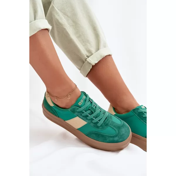  Ženske superge BIG STAR TT274163 GREEN Big Star Shoes 