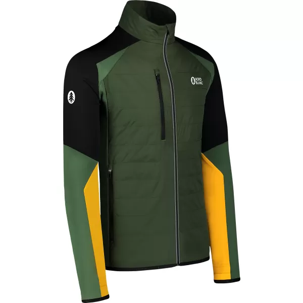  Moška jakna NORDBLANC THUNDER NBWJM8328 TEMNO ZELENA 