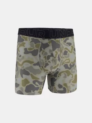 Moške boksarice UNDER ARMOUR UA PERFORMANCE TECH - PRINT 6IN - 1PK 1383875-069 TITAN