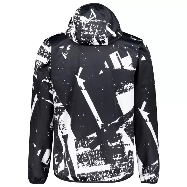  Moška vrhunska softshell jakna ALTISPORT VOJ/ALM079JACK01 ČRNO-BELO 