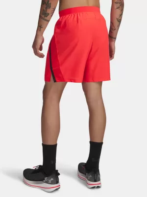 Moške kratke hlače UNDER ARMOUR UA LAUNCH 7'' SHORTS 1382620-714 RDEČA