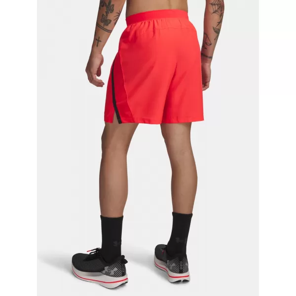  Moške kratke hlače UNDER ARMOUR UA LAUNCH 7'' SHORTS 1382620-714 RDEČA 