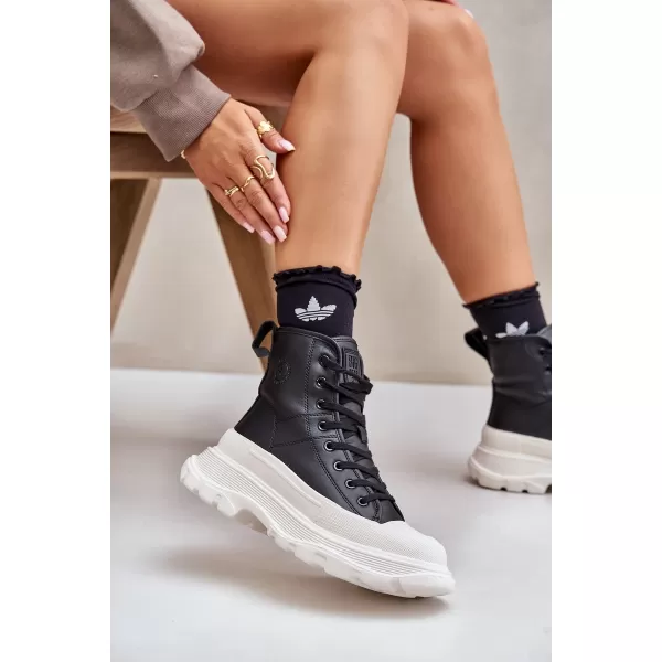  Ženske superge BIG STAR OO274A599 BLACK Big Star Shoes 