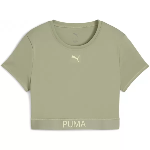  Ženska majica s kratkimi rokavi PUMA W STRONG TEE - SHORT 526805-82 LUKS VOJSKA 