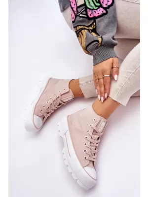 Ženske superge BIG STAR LL274157 NUDE Big Star Shoes