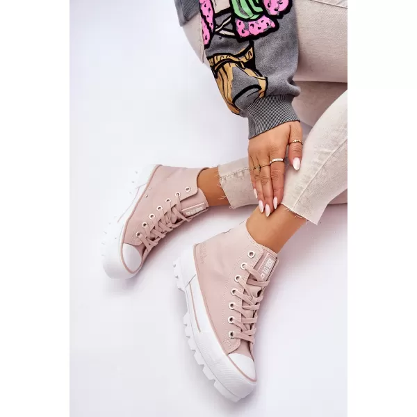  Ženske superge BIG STAR LL274157 NUDE Big Star Shoes 