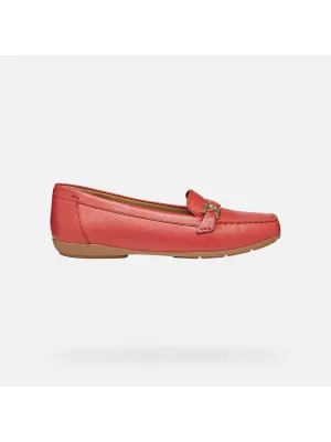Ženski mokasini GEOX ANNYTAH MOC G012826 RDEČA