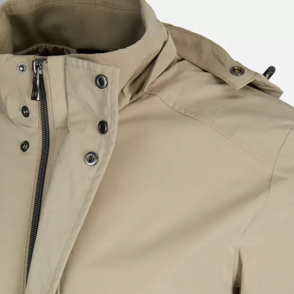  Moška parka GEOX DAMON G012292 BEŽ 