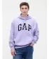 Moški pulover GAP LOGO PULLOVER HOODIE 781237-02 ORHIDEJA