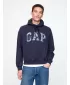 Moški pulover GAP PATCHWORK LOGO PULLOVER HOODIE 745196-00 MORNARIŠKA UNIFORMA