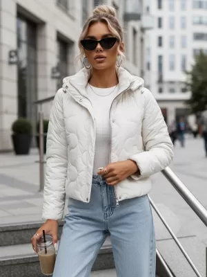 Ženska jakna DSTREET TY3582 BELA