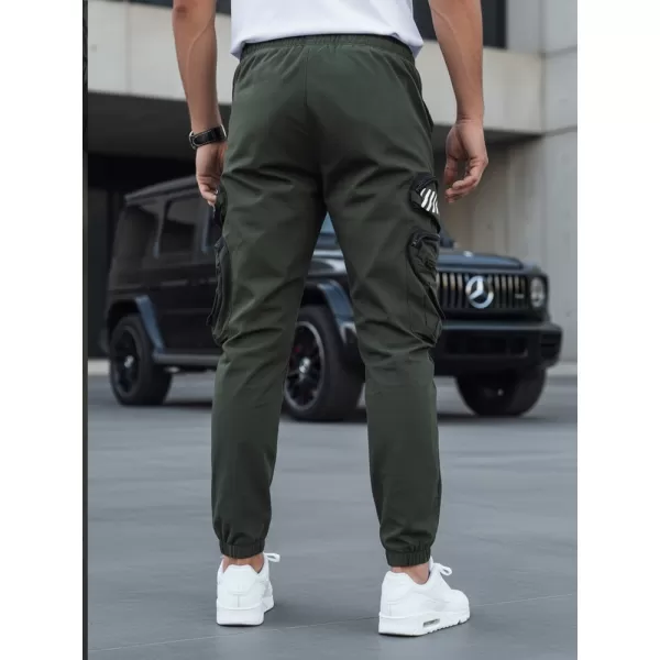  Moške hlače DSTREET UX4160 ZELENA 