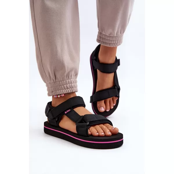 Ženske sandale LEE COOPER LCW-24-05-2751L ČRNA 