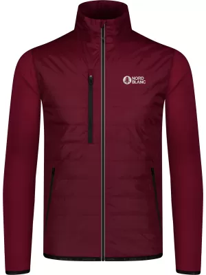 Moška športna jakna NORDBLANC MEANDER NBWJM8360 BORDO