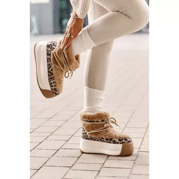  Ženski čevlji BIG STAR OO274A207 BROWN/BEIGE Big Star Shoes 