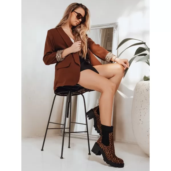  Ženski čevlji DSTREET ZY1260 RJAVA 