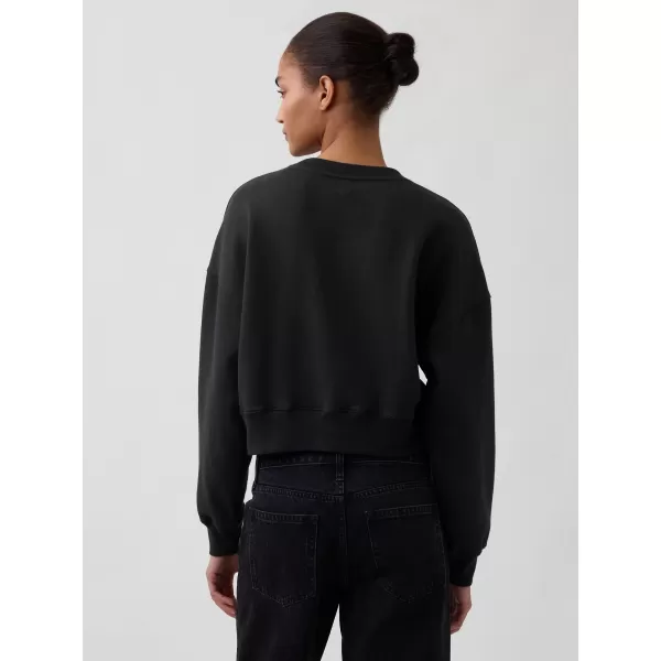  Ženski pulover GAP CREW CROP SWEATSHIRT 852831-01 NOČ BREZ MESECA 