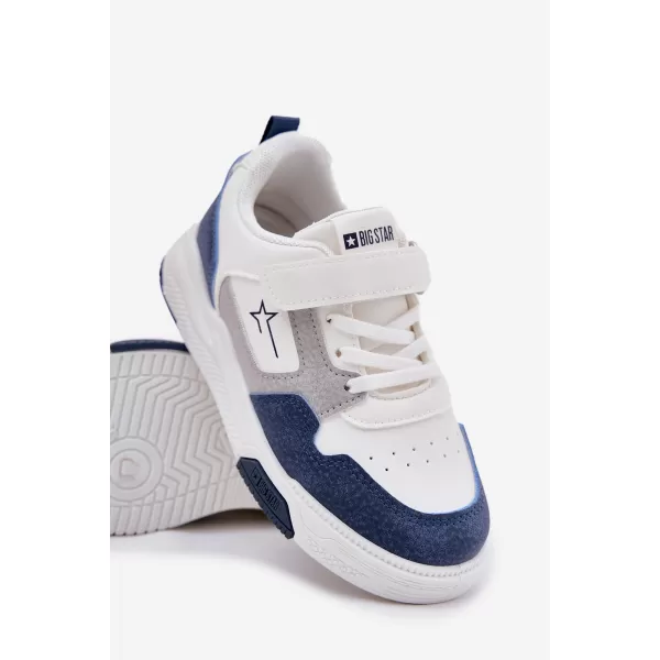  Otroški čevlji BIG STAR RR374052 WHITE/BLUE Big Star Shoes 