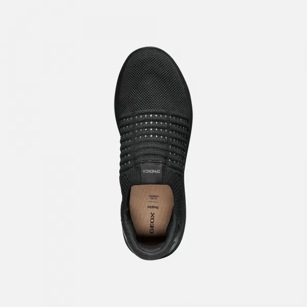  Ženske superge GEOX SPHERICA PLUS G012964 ČRNA 