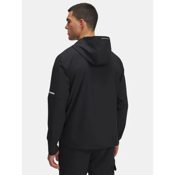  Moška jakna UNDER ARMOUR TECH UTILITY WOVEN JCKT 6004967-001 ČRNA 