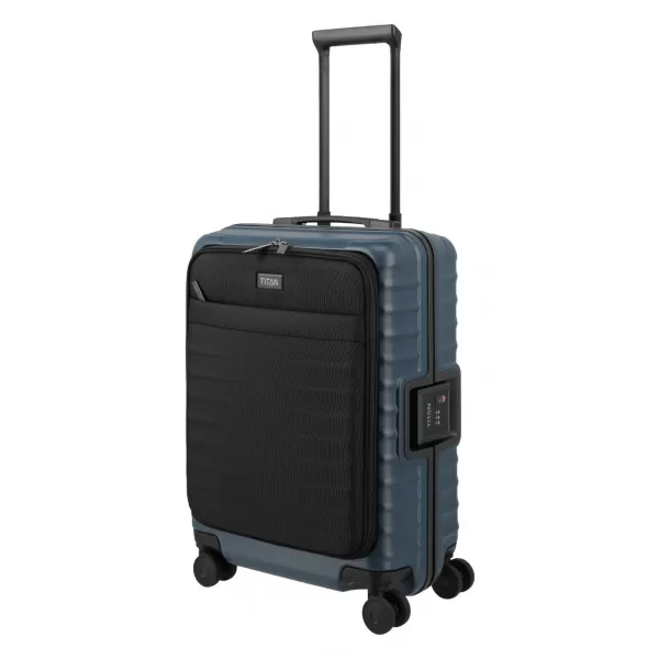  Vgrajeni kovček TITAN Overseas S Front pocket POLNOČNO MODRA 