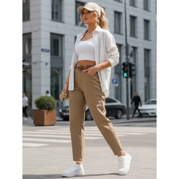  Ženske hlače DSTREET UY2878 BEŽ 
