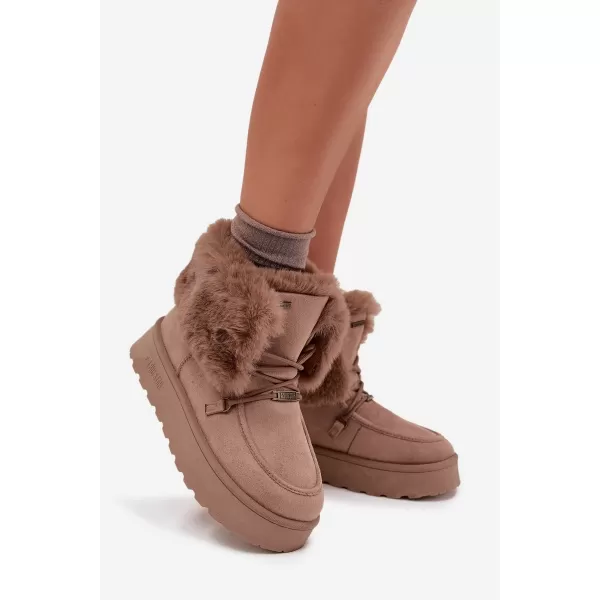  Ženski čevlji BIG STAR SS274114 BEIGE Big Star Shoes 