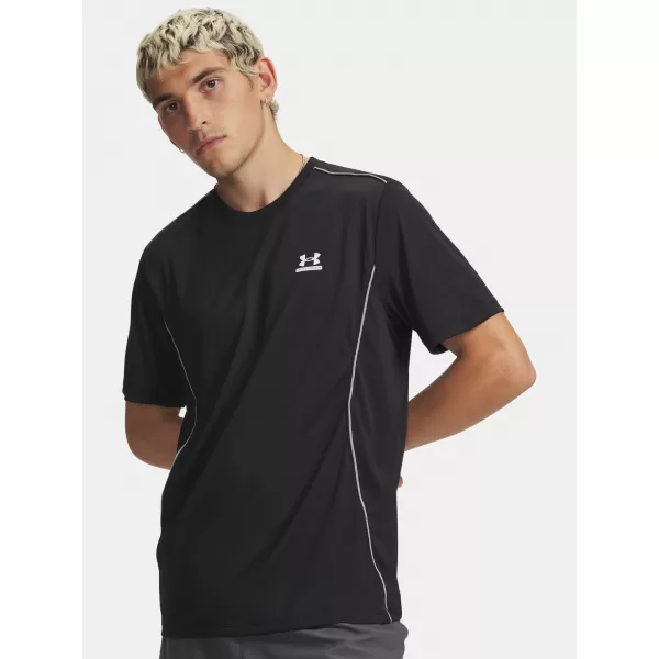  Moška majica s kratkimi rokavi UNDER ARMOUR UA TECH SPORT SHORT SLEEVE 6009830-001 ČRNA 