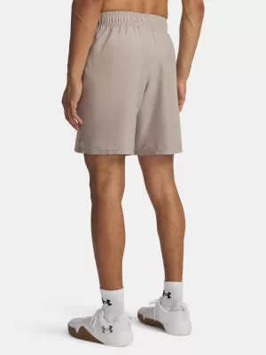 Moške kratke hlače UNDER ARMOUR UA TECH WOVEN WORDMARK SHORT 1383356-203 RJAVA