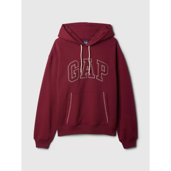  Moški pulover GAP LOGO HOODIE PULLOVER 646031-01 VOLOVSKA KRI 