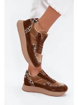 Ženske superge BIG STAR OO274A313 BROWN/BEIGE Big Star Shoes