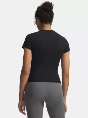 Ženska majica s kratkimi rokavi UNDER ARMOUR MOTION FITTED SS EMEA 6012291-001 ČRNA