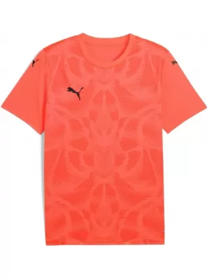 Moška funkcionalna majica PUMA TEAMULTIMATE JERSEY 706280-38 NEON SUN/ NEON SUN/PUMA ČRNA