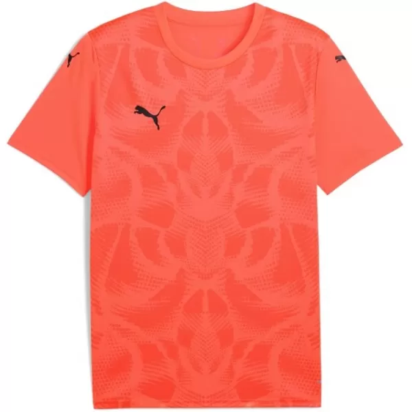  Moška funkcionalna majica PUMA TEAMULTIMATE JERSEY 706280-38 NEON SUN/ NEON SUN/PUMA ČRNA 