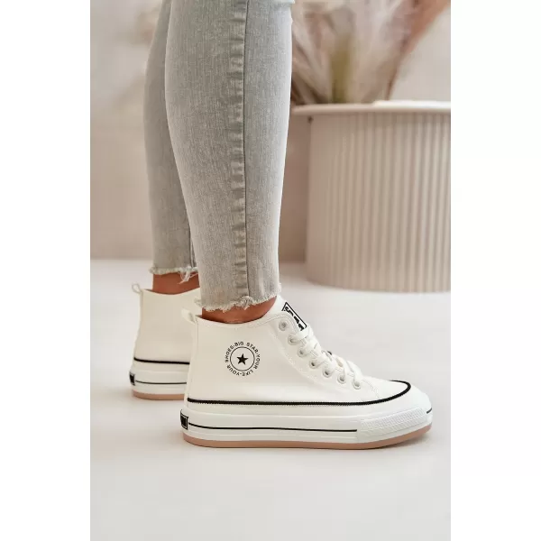  Ženske superge BIG STAR OO274061 WHITE Big Star Shoes 