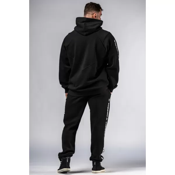  Pulover s kapuco HERO 300 BLACK Nebbia 