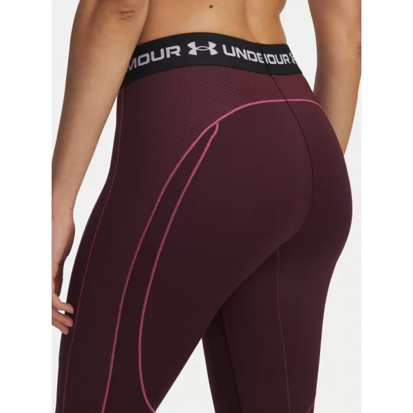  Ženske pajkice UNDER ARMOUR UA COLDGEAR TEXTURED LEGGING 6003997-600 RDEČA 