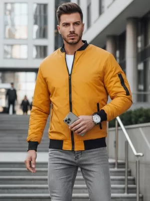 Moška jakna DSTREET TX3825 KARAMELA
