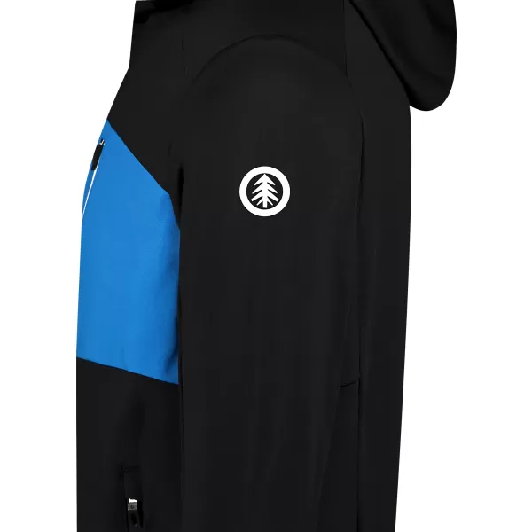  Moški powerfleece pulover NORDBLANC BRACKEN NBWFM8286 ČRNA 